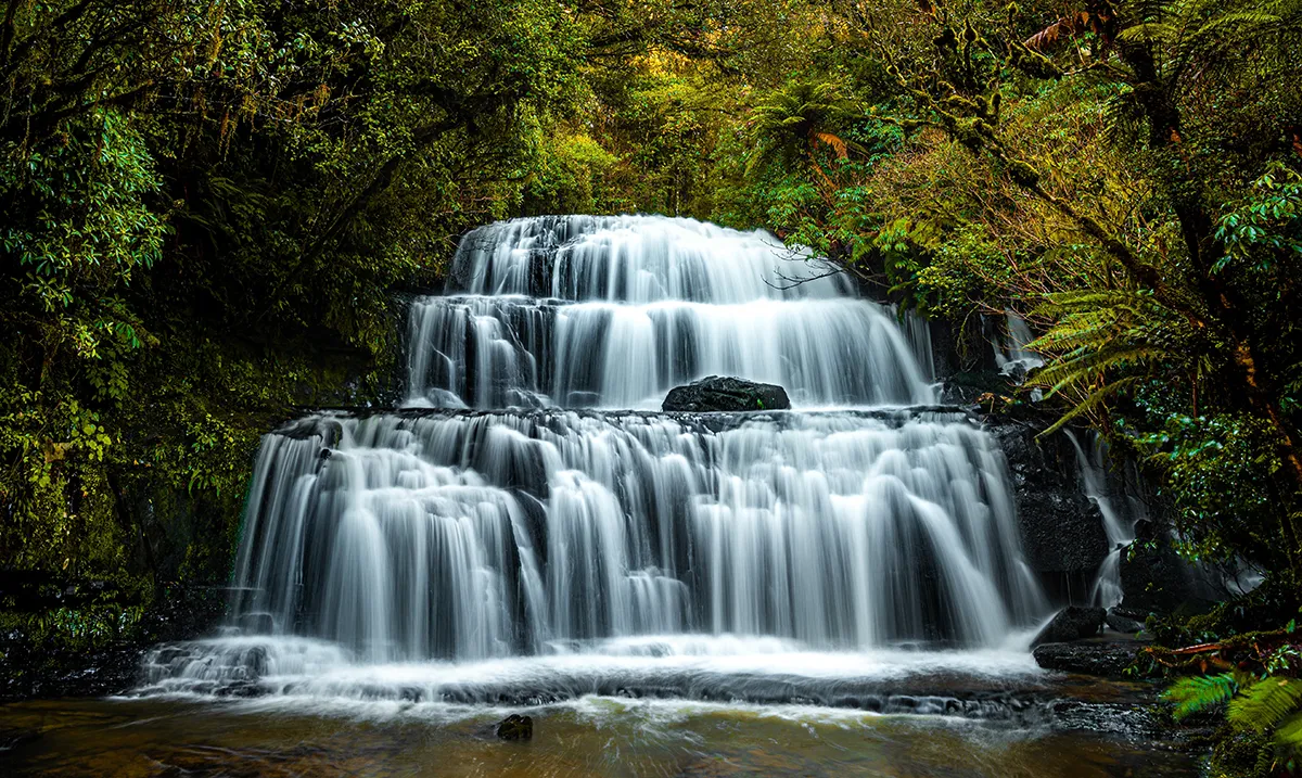 purakaunui falls